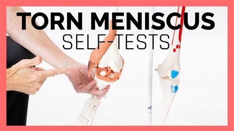 self test for torn meniscus